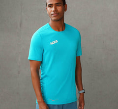 HOKA Men's Performance Short Sleeve