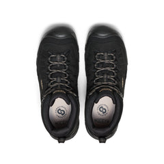 Men's Targhee IV Wide Waterproof Hiking Boot Triple Black / Keen Sale