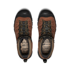 Men's Targhee IV Wide Waterproof Hiking Boot Bison/Black | Keen Discount