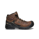 Men's Targhee IV Waterproof Work Boot (Carbon Toe) Dark Earth/Black | Keen Outlet