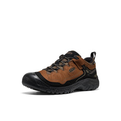 Men's Targhee IV Wide Waterproof Hiking Shoe Bison/Black | Kenn On Sale
