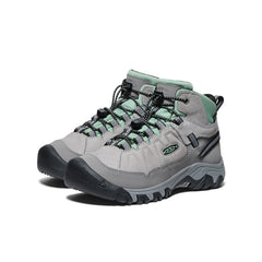 Big Kids' Targhee IV Waterproof Hiking Boot Alloy/Granite Green / Keen Sale