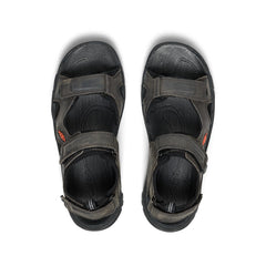 Men's Targhee III Open Toe Sandal Grey/Black | Keen Discount