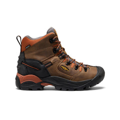 Men's Pittsburgh Energy 6" Waterproof Boot (Soft Toe) Cascade Brown/Black / Keen Online