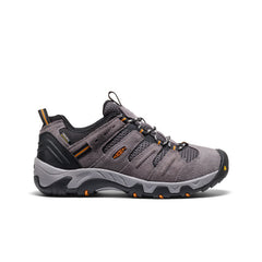 Men's Headout Waterproof Hiking Shoe Steel Grey/Orange Pepper / Keen Sale