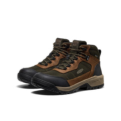 Men's Skokie Waterproof Work Boot (Soft Toe) Forest Night/Black / Keen Online