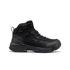 Men's Skokie Waterproof Work Boot (Soft Toe) Black/Black / Keen Sale