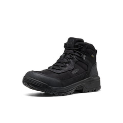 Men's Skokie Waterproof Work Boot (Soft Toe) Black/Black / Keen Sale