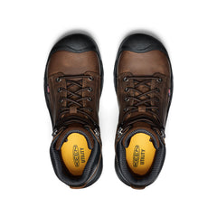 Men's Mt Vernon II 6" Waterproof Boot (Steel Toe) Dark Earth/Black | Kenn On Sale