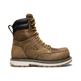 Men's Cincinnati 8" Waterproof 90° Heel Boot (Carbon Toe) Belgian/Sandshell / Keen For sale