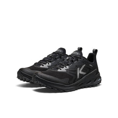 Men's Zionic NXT Waterproof Hiking Shoe Triple Black / Keen For sale