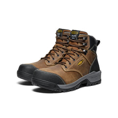 Men's Evanston 6" Insulated Waterproof Boot (Carbon Toe) Bison/Black / Keen Online