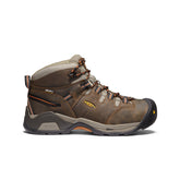 Men's Detroit XT Waterproof Boot (Soft Toe) Black Olive/Leather Brown | Kenn On Sale