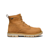 Men's San Jose 6" Waterproof 90° Heel Boot (Soft Toe) Bistre/Gum / Keen For sale