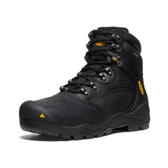 Men's Louisville 6" Waterproof Boot (Steel Toe) Black | Keen Outlet