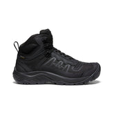 Men's Reno Waterproof Mid (Soft Toe) Black/Black | Keen Outlet