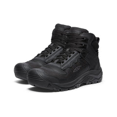 Men's Reno Waterproof Mid (Soft Toe) Black/Black | Keen Outlet