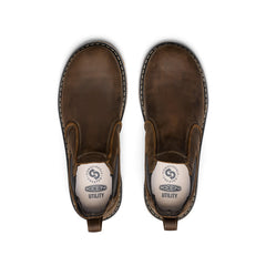 Men's San Jose Chelsea 90° Heel Boot (Aluminum Toe) Cascade Brown/Gum | Keen Discount