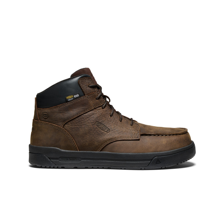 Men's Gibson ESD Boot (Carbon Toe) Cascade Brown/Black | Kenn On Sale