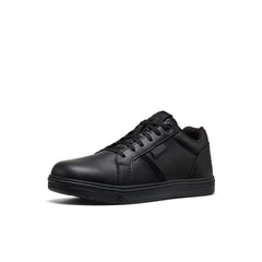 Men's Kenton WTX Work Shoe (Soft Toe) Black/Black | Kenn On Sale