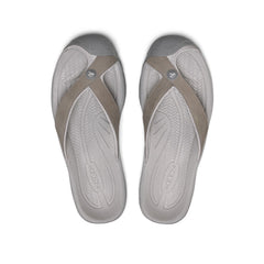 Men's Waimea Leather Flip-Flop Monochrome/Steel Grey / Keen Online