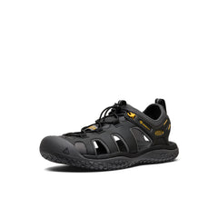 Men's SOLR Sandal Black/Gold / Keen Online