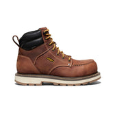 Men's Cincinnati 6" Waterproof 90° Heel Boot (Carbon Toe) Tuscan Red/Sandshell | Kenn On Sale