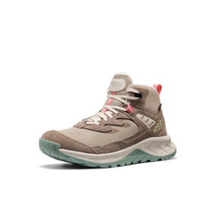 Women's Hightrail Waterproof Hiking Boot Brindle/Pink Lemonade | Keen Discount