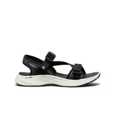 Women's Leiki Open-Toe Sandal Black/Star White / Keen For sale