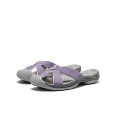 Women's Bali Leather Slide Sandal Purple Haze/Steel Grey / Keen Online