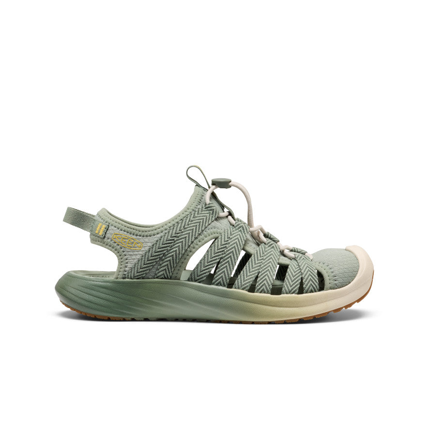 Women's Whisper Lite Sandal Lily Pad/Cream Gold | Keen Outlet