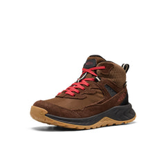 Big Kids' Hightrail Waterproof Hiking Boot Dark Earth/Garnet / Keen Online
