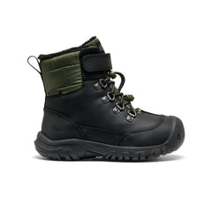 Little Kids' Kanibou Waterproof Winter Boot Black/Bronze Green | Kenn On Sale