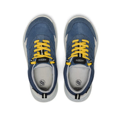 Big Kids' Hightrail Waterproof Hiking Shoe Vintage Indigo/Alloy | Keen Outlet