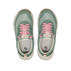 Big Kids' Hightrail Waterproof Hiking Shoe Lily Pad/Cashmere Rose / Keen Sale