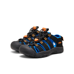 Big Kids' Newport Boundless Sandal Black/Precious Blue | Kenn On Sale