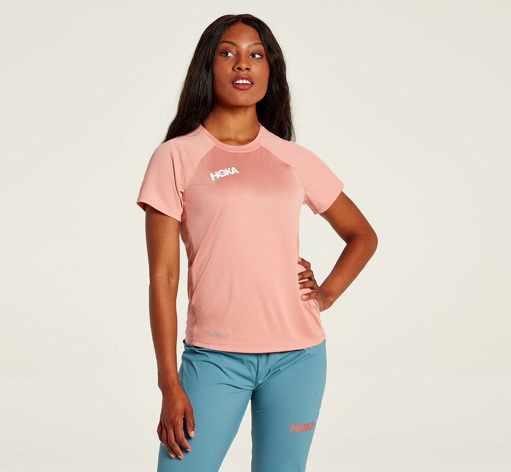 HOKA Women's Performance Short Sleeve