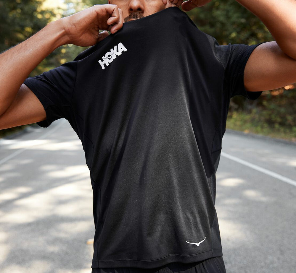 HOKA Men's Performance Short Sleeve