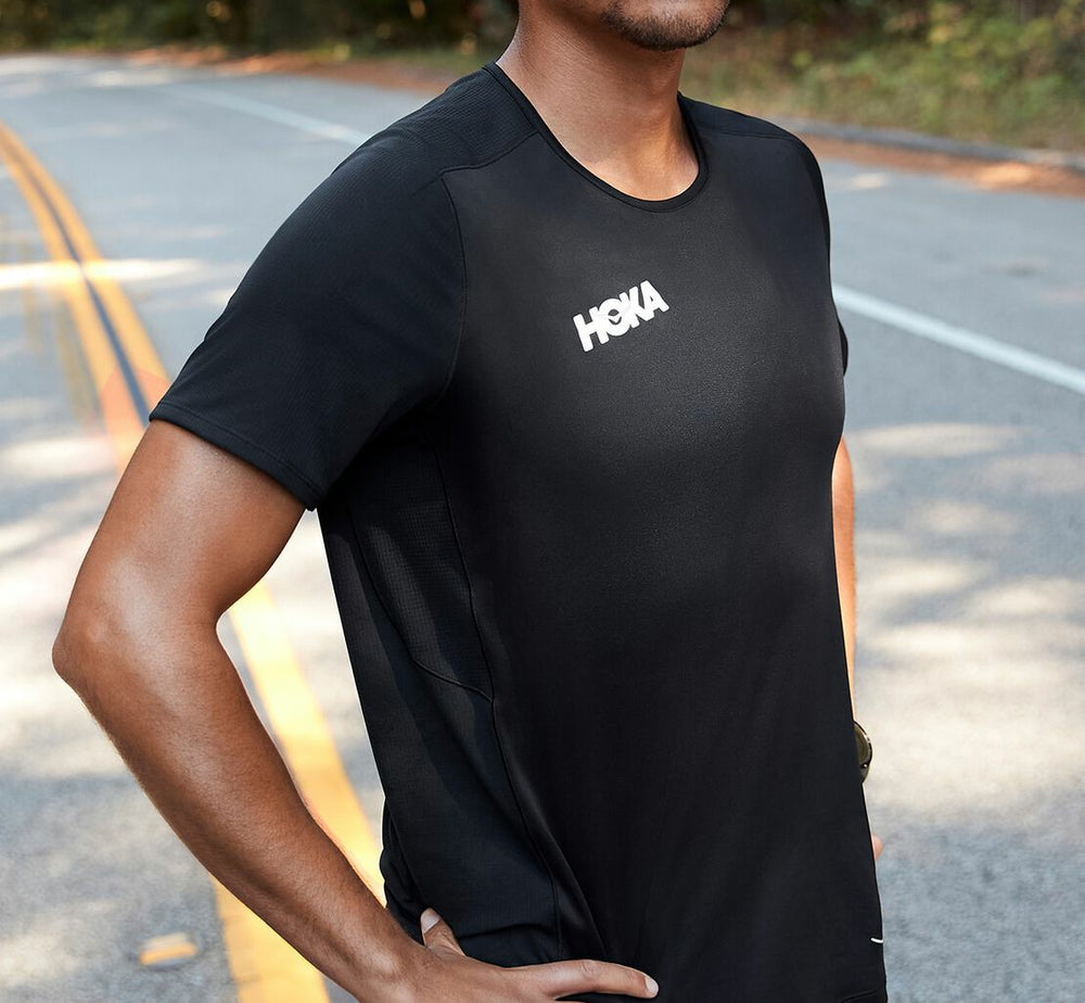 HOKA Men's Performance Short Sleeve