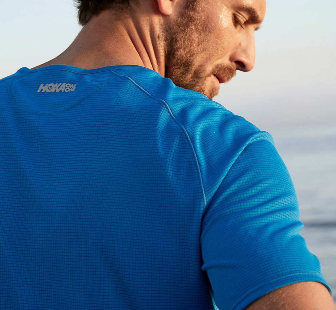 HOKA Men's Performance Short Sleeve