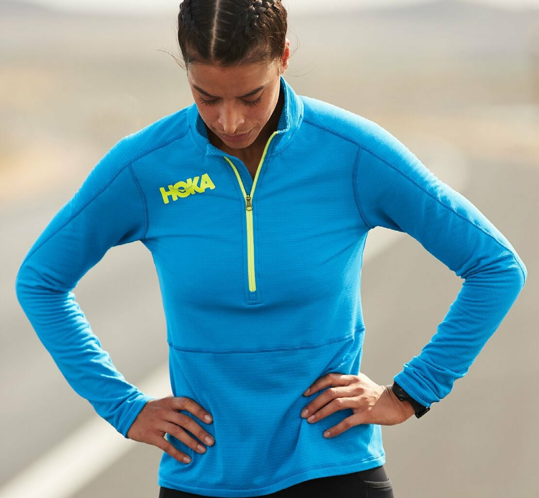 HOKA Women's 1/2 Zip Midlayer