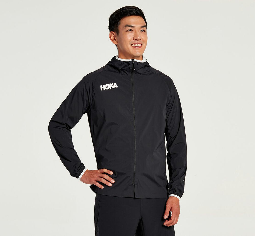 HOKA Men's Full-Zip Wind Jacket