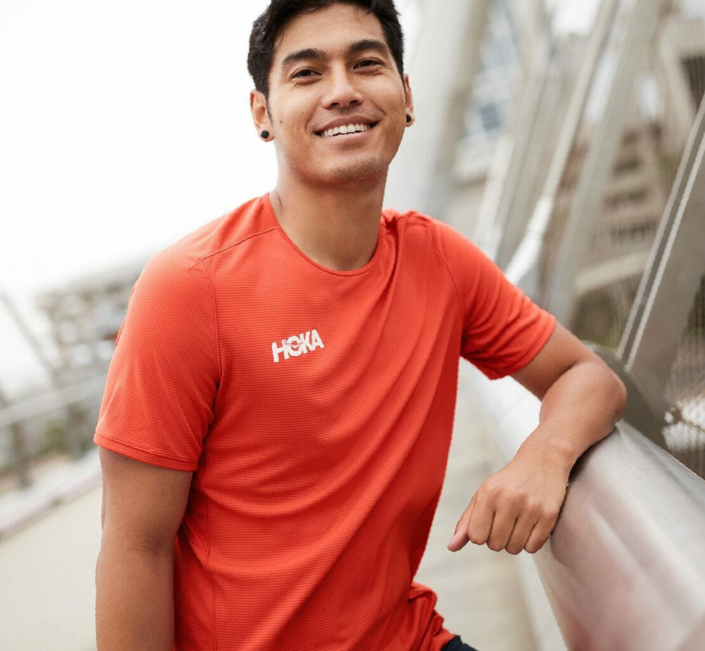 HOKA Men's Performance Short Sleeve