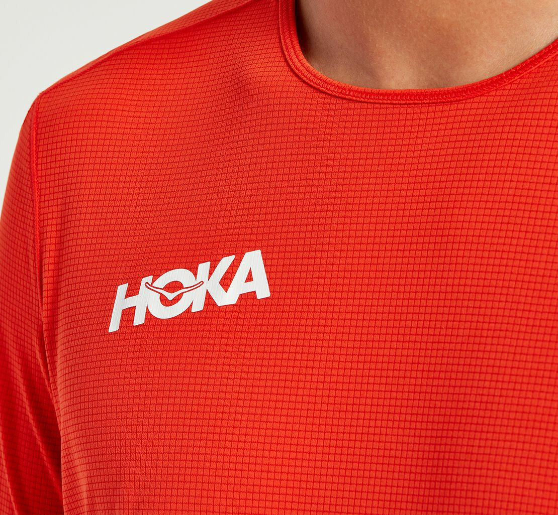 HOKA Men's Performance Short Sleeve