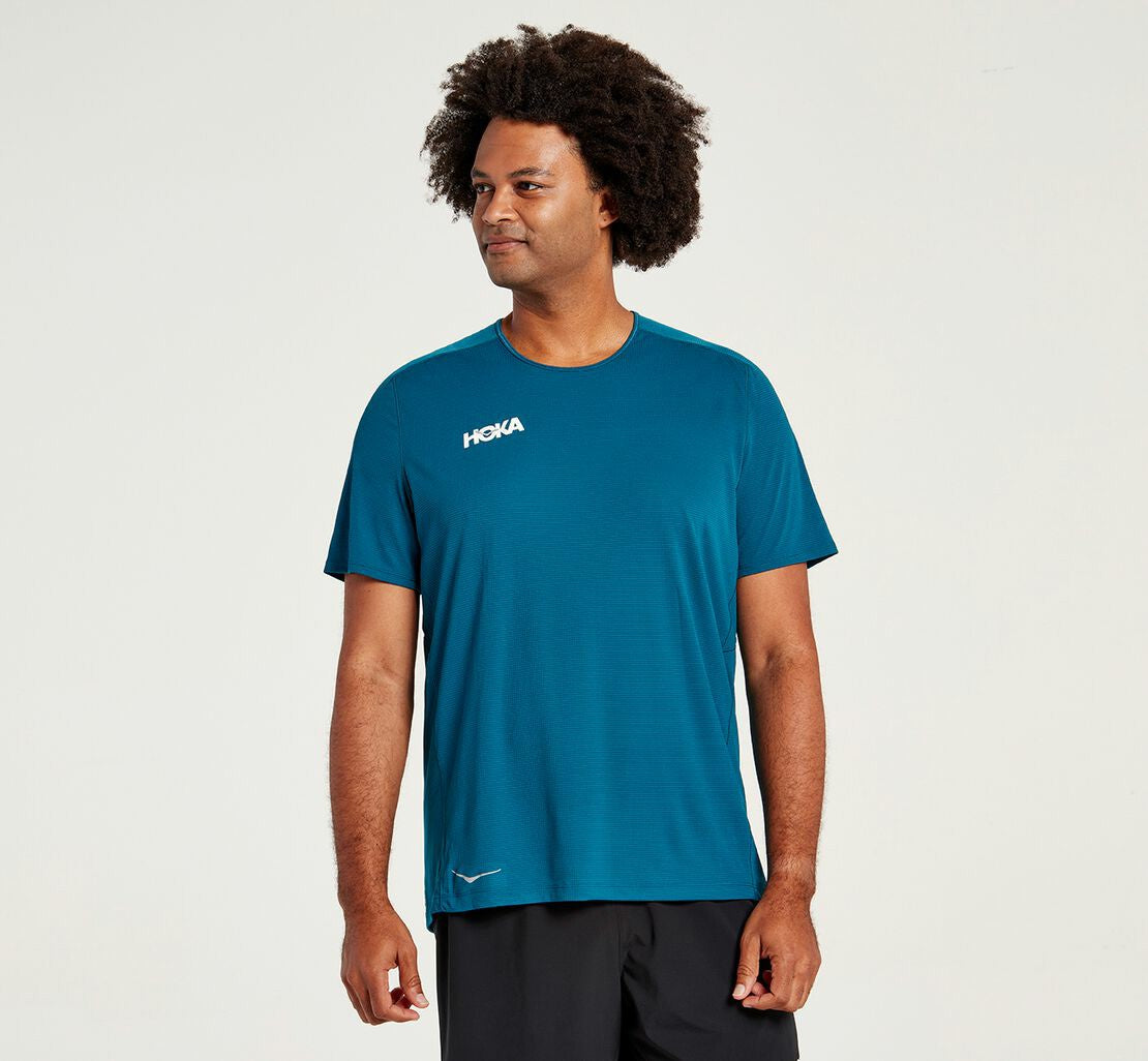HOKA Men's Performance Short Sleeve