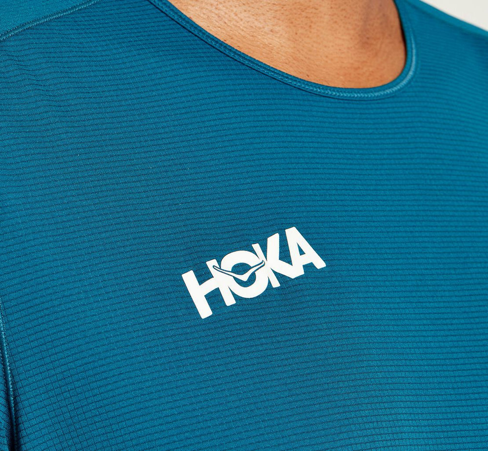 HOKA Men's Performance Short Sleeve