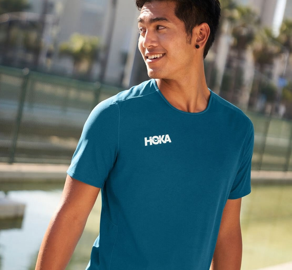 HOKA Men's Performance Short Sleeve