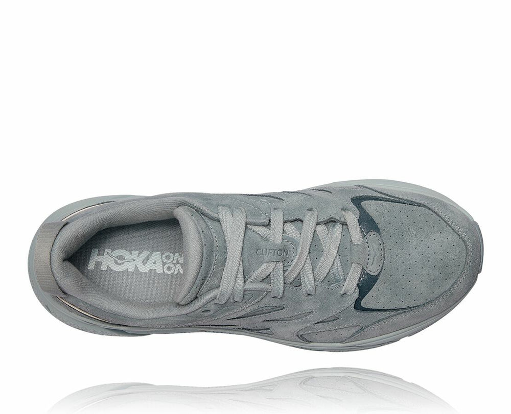 HOKA All Gender Clifton L Suede