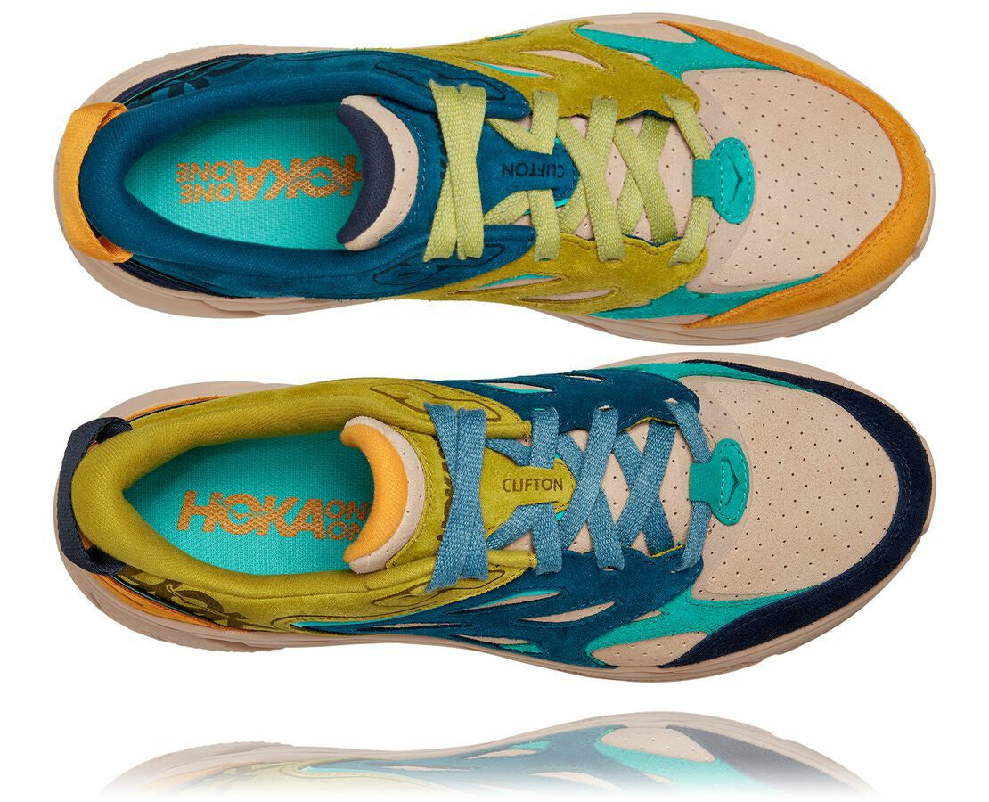 HOKA Unisex Clifton L Suede