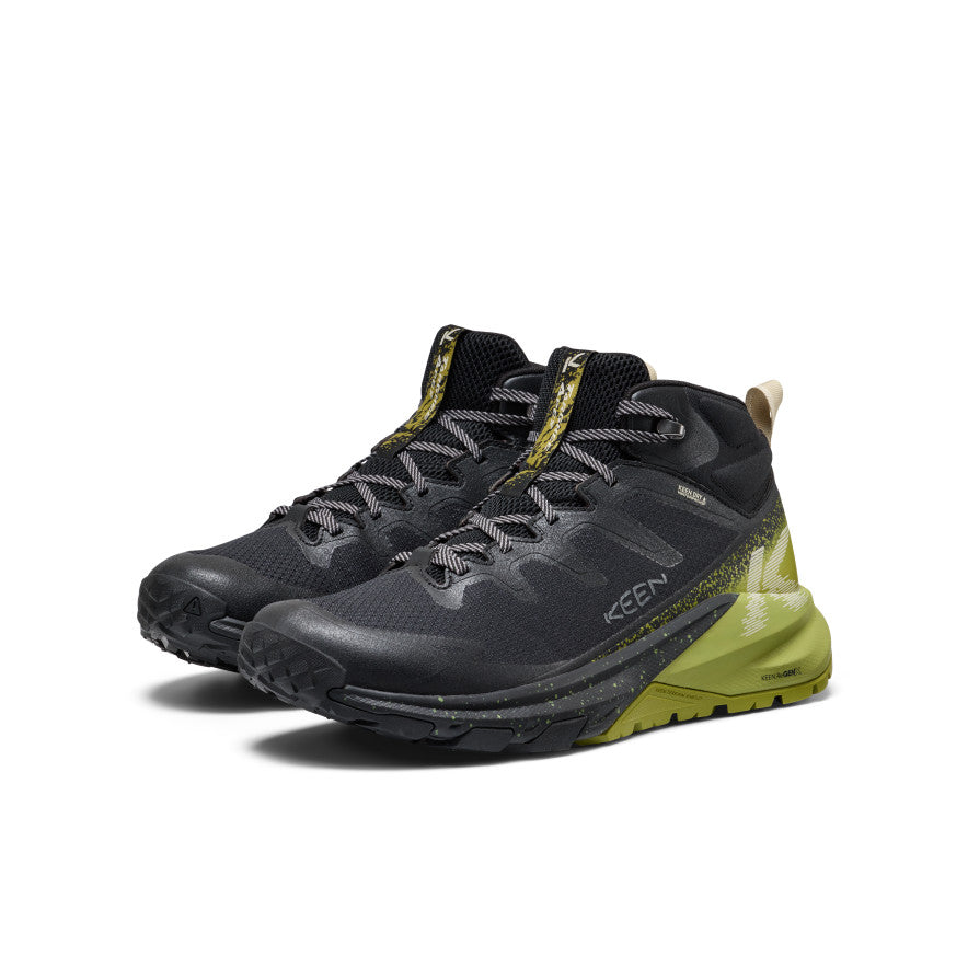 Men's Targhee Apex Waterproof Hiking Boot Black/Golden Cypress / Keen Sale